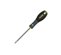 STANLEY 0-65-317 Tournevis Cruciforme Ph4 200 Mm - Gamme FATMAX - Fabriqués En France - Lame En Acier - Sablage De L'Empreinte - Poignée Soft Grip - Liaison Quasi Incassable - Anticorrosion