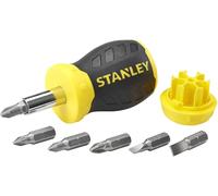 Tournevis porte-embouts boule bimatière STANLEY - 0-66-357 - 6 embouts inclus
