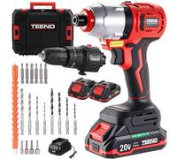 Tournevis-perceuse à percussion, coffret comprenant une perceuse-visseuse électrique et une hocs