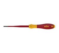 Tournevis plat SoftFinish électrique pour vis à tête fendue 4mm - WIHA - 39560