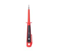Tournevis Plat Testeur de Courant (10-500V) 15cm Rouge