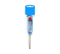 Tournevis Plat Testeur de Courant 14cm Transparent