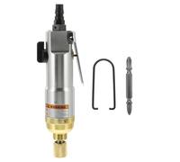 Tournevis Pneumatique Industriel Poignée Droite Réversible, 9000 Tr/min | Couple Réglable Jusqu’à 35 Nm, Mandrin 1/4 Pouce, Pression 0,62 Mpa, pour Assemblage Domestique et Réparation Électronique