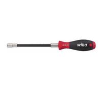 Tournevis porte-embouts magnétique, à cliquet, rallonge flexible SoftFinish 1/4" WIHA