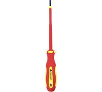 Tournevis pour vis à fente TOOLCRAFT SL 3.0 VDE, pour l'électronique et la mécanique de précision, pour l'atelier Longueur de la