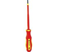 Tournevis pour vis à fente TOOLCRAFT SL 4.0 VDE, pour lélectronique et la mécanique de précision, pour latelier Longueur de la lame: 100 mm