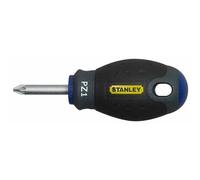 STANLEY 1-65-408 Tournevis Pozidriv Pz 1X30Mm Boule Gamme FATMAX - Fabriqués En France - Lame En Acier - Sablage De L'Empreinte - Poignée Soft Grip - Liaison Quasi Incassable - Anticorrosion