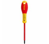 Stanley Tournevis Pozidriv isolé 1000 V PZ1 x 100 mm FATMAX – 1-65-418
