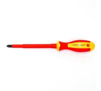 Tournevis PoziDriv VDE PZ isolé 1000 V - Tournevis électricien à l’unité ou en set - Conforme VDE/IEC - Pour installation électrique (PZ 3 * 150 mm)
