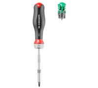 Tournevis porte-embouts à cliquet PROTWIST® avec 15 embouts de vissage FACOM ATCL.1PB