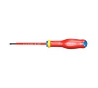 Tournevis Protwist isolé 1000 Volts pour vis cruciforme Pozidriv PZ 1x100 - FACOM - ATD1X100VE