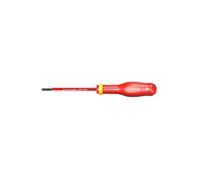 Tournevis Protwist® isolé 1000V pour vis à fente 4x100mm longueur totale 210mm - FACOM - AT4X100VE
