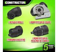 Tournevis rechargeable 4V lithium + accessoires