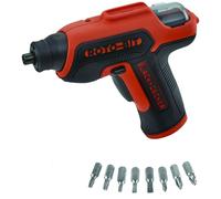 Tournevis sans fil 3,6V Lithium 1,5 Ah Black + Decker Coffret métallique 8 Accessoires