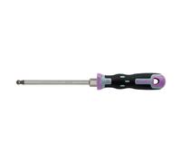 Tournevis Tekno à tête sphérique Hex 2,5x100mm - BAHCO 029.025.100