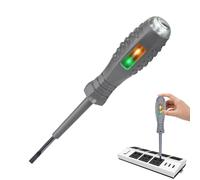 Tournevis testeur de courant - Testeur de tension 2 en 1 avec couple élevé | Stylo détecteur de circuit pour propriétaires avec indicateur lumineux pour prise domestique, entretien électrique à