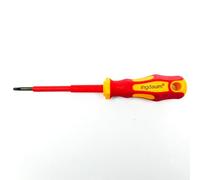 Tournevis Torx VDE TX isolé 1000 V - Tournevis électricien à l’unité ou en set - Conforme VDE/IEC - Pour installation électrique (T9*3 * 75)