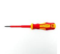 Tournevis Torx VDE TX isolé 1000 V - Tournevis électricien à l’unité ou en set - Conforme VDE/IEC - Pour installation électrique (T8*3 * 75)