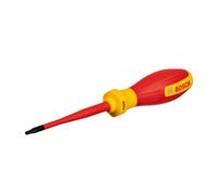 Bosch Tournevis VDE TX10x75 1600A02NC5 – isolé TPE, certifié jusqu'à 1 000 V – 1 pièce