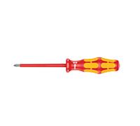 Wera WERA Tournevis pour vis Phillips, avec manche Kraftform 100% isolé 3 Quantité:1