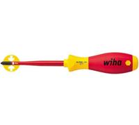 Tournevis Wiha PlusMinus Schraubendreh.SL/PH2 SoftFinish-slimFix VDE1000V 35503 Taille (tournevis): SL/PH 2 Longueur de la lame: 100 mm N/A