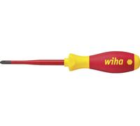 Tournevis Wiha PlusMinus Schraubendreh.SL/PZ1 SoftFinish-slimFix VDE1000V 36329 Taille (tournevis): SL/PZ 1 Longueur de la lame: 80 mm N/A