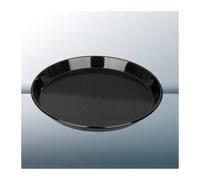 Tourtière en acier émaillé noir D28