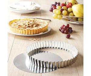 Tourtière en fer blanc 32 cm Gobel