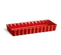 Tourtière rectangle rouge 36 cm - Emile Henry - Rouge - Céramique Rouge G