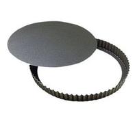 Gobel 226430 Tourtiere Ronde Ø 240 Mm, H 25 Mm Pes-Bi-Couche Gris Foncé