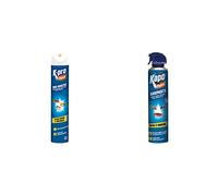 Tous Insectes Multi-Usages 500ml KAPO Expert & Aerosol Tous Insectes Rampants - 400ML - Idéal pour Éliminer Tous les Insectes Rampants - Effet Immédiat - Jet Puissant - Reste Actif et Protège