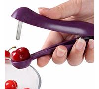 Tout nouveau dissolvant de fosse de cuisine de fruits de cerise, outil de fosse d'olive, outil de graines, outil de fruits et légumes, dissolvant de fosse de cerise Purple