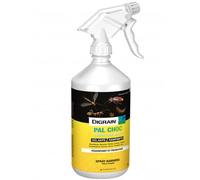 Toutpratique Anti Cafard Choc - Spray 500 ML - Digrain - Pal Choc - Cafards, Moustiques, Mouches, Blattes, Fourmis, Puces, Punaises de lit.