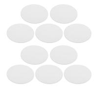 TOVINANNA 10 Pièces Abat-jour Diffuseur LED en Acrylique Blanc Anti-éblouissement pour Lampes Encastrées, Style Moderne, Adapté aux Bureaux et Intérieurs Domestiques