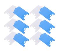 TOVINANNA 12 Pièces Cartes Adhésives Recto Verso Surface Lisse en ABS pour Insectes Volants Remplacement Adaptées pour Cuisines et Zones de Stockage pour Pièges Anti-Insectes