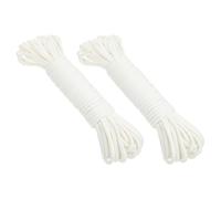 TOVINANNA 2 Pièces Cordon de Mèche Auto-arrosante pour Pots, Jardin | Polyester Coton Blanc, Transport D’eau Régulier, pour Terre et Jardinières, Usage Maison et Jardin