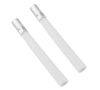 TOVINANNA 2 Pièces Pinceau en Fibre de Verre Blanc pour Réparation de | Outil à Prise Confortable, Pointe Douce, Usage Polyvalent, Adapté aux Bijoux L’électronique