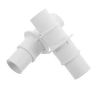 TOVINANNA 2pièces Adaptateur pour Tuyau Aspirateur de Piscine Raccord Étanche Compatible et Connexion Flexible pour Pompe et Aspirateur Piscine Couplage Plastique