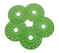TOVINANNA 5 Pièces Disque Diamanté pour Meuleuse Angle 45° pour Dalles Grand Format et Carrelage Céramique, Acier Solide, Double Fonctionnalité pour Façonnage et Finition