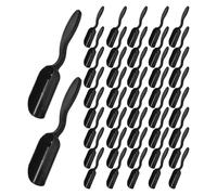 TOVINANNA 50 Pièces Pelle à Terreau Noire en Plastique pour Plantation de Succulentes Design Compact, Usage Polyvalent Fatigue des Mains, pour Débutants et Jardiniers Expérimentés
