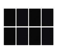 TOVINANNA Autocollants Antidérapants Fixation Sûre et Solide Lot de 50 pour Tapis en Nylon Noir Adhésif, pour Tapis et Sols en Bois