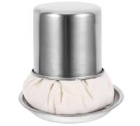 TOVINANNA Brosse À Huile Inoxydable Pour Cuisine Et Restaurant Applicateur Pratique À Badigeonner Crêpes Balai À Huile Résistant À L'Usure Essuie-Glace Multifonctionnel 10X10Cm