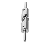 TOVINANNA Heavy Duty Joint Shaft Coupler Aluminum Alloy Rotatable Connector for Awning Hand Crank Window Opener Compact Replacement for Roller Shutter Systems