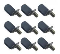 TOVINANNA Lot de 50 Équerres D'angle en Acier L avec Goupilles, Support Solide pour Étagères en Verre, Renfort D'angle Droit pour Nombreux Projets