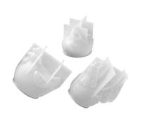 TOVINANNA Moules en Silicone Design Unique Détails Texturés Lot de 3 3d Poule et Coq Moulage Chocolat et Résine pour Décoration de Pâques Pâtisserie et Loisirs Créatifs