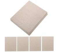 TOVINANNA Plaque Mica Résistante à Haute Température pour Four à Micro-ondes, Isolation Thermique Argentée, 10 Pièces, Accessoire de Réparation pour Usage Domestique