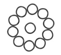 TOVINANNA Rondelles de Compression en Acier Manganèse 300pcs Noir 16mm Diamètre Intérieur 0,3mm Pour Réparations Électriques et Mécaniques
