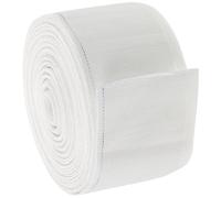 TOVINANNA Ruban Adhésif pour Rideau 7,5 Cm X 10 M, Bande de Renfort en Polyester, Bande Plissée pour Tête de Rideau, Résistant Soleil, pour Décoration Intérieure et Rideaux