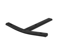 TOVINANNA T Shape Rod Stainless Steel Back Support 21.5 X 14.5 Cm Universal Compatibility for Office Chair and Desk Chair Black Replacement Part