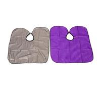 TOVINANNA Tablier de Coiffeuse pour Femmes 2 Pièces en Plastique Léger Fonctions de Protection pour Salon de Coiffure et Jardinage
